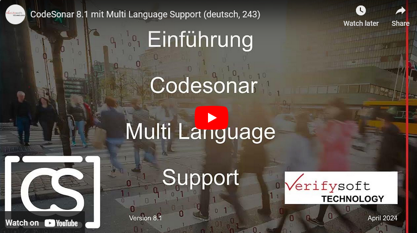 CodeSonar Multi Language Support