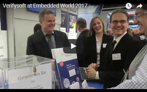 Verifysoft at Embedded World 2017