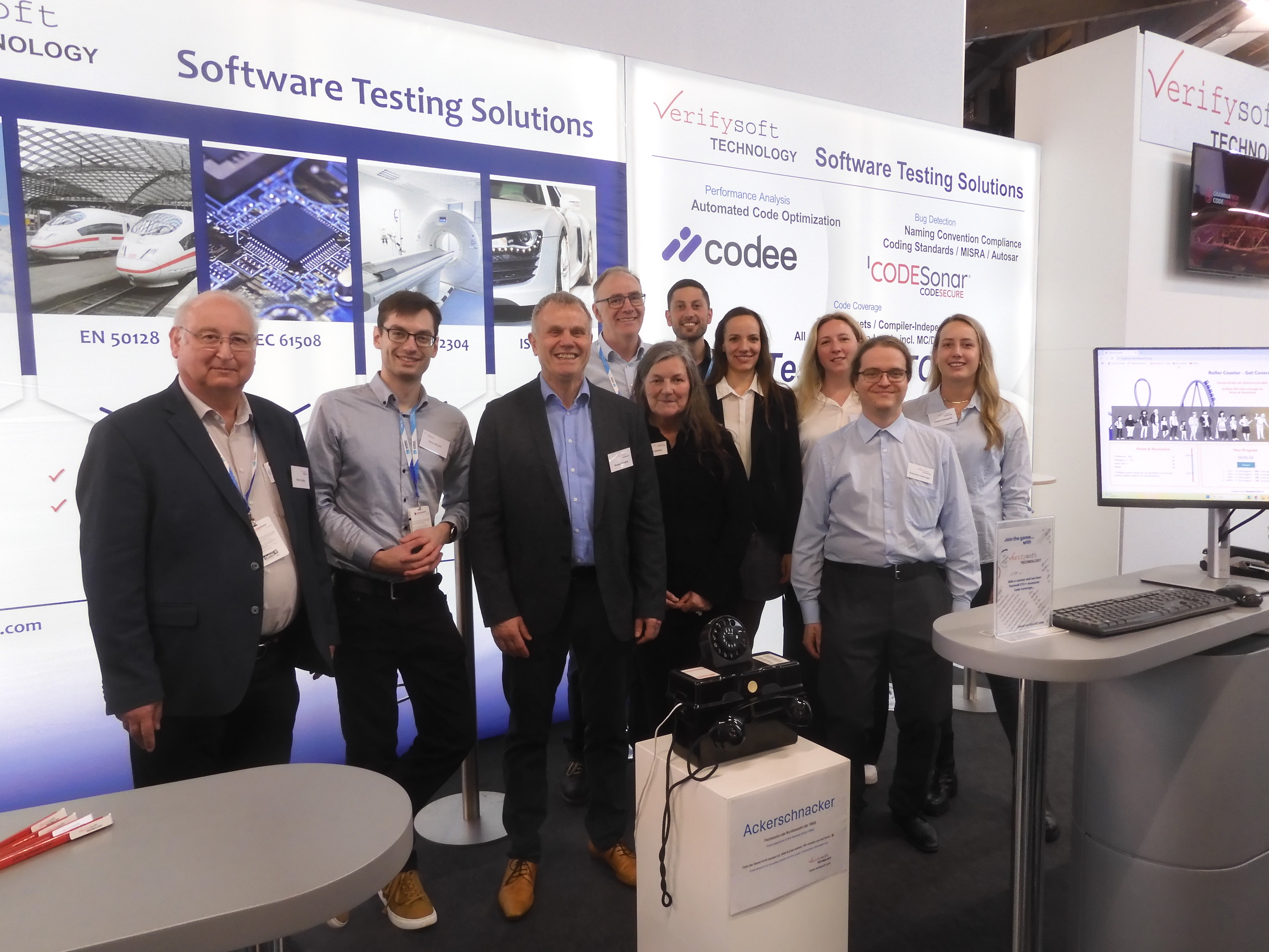 Verifysoft Embedded World 2025: Verifysoft Team