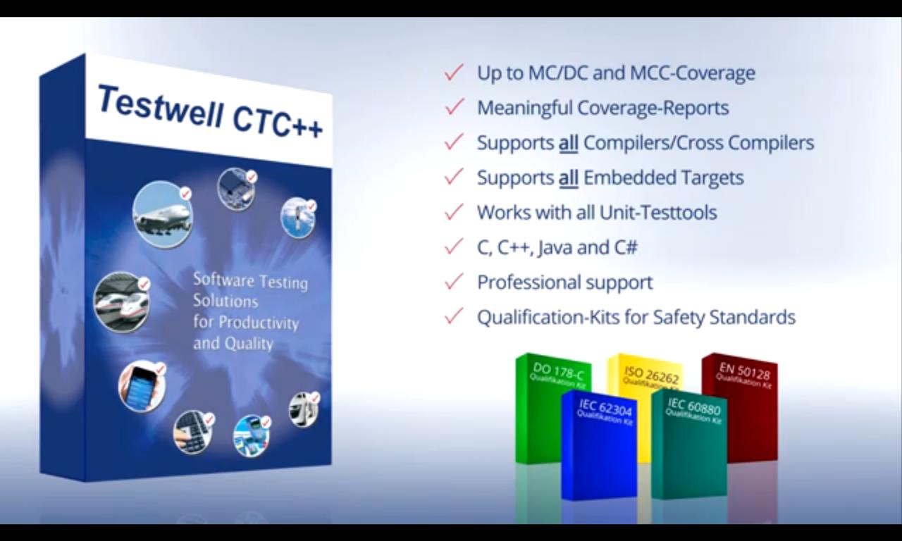 Testwell CTC++ Benefits