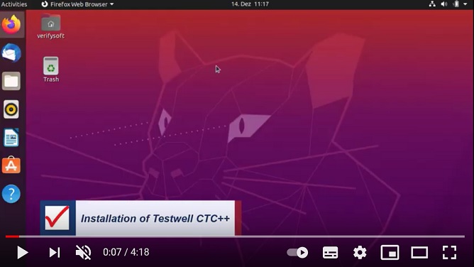 Testwell CTC++ Installation under Linux
