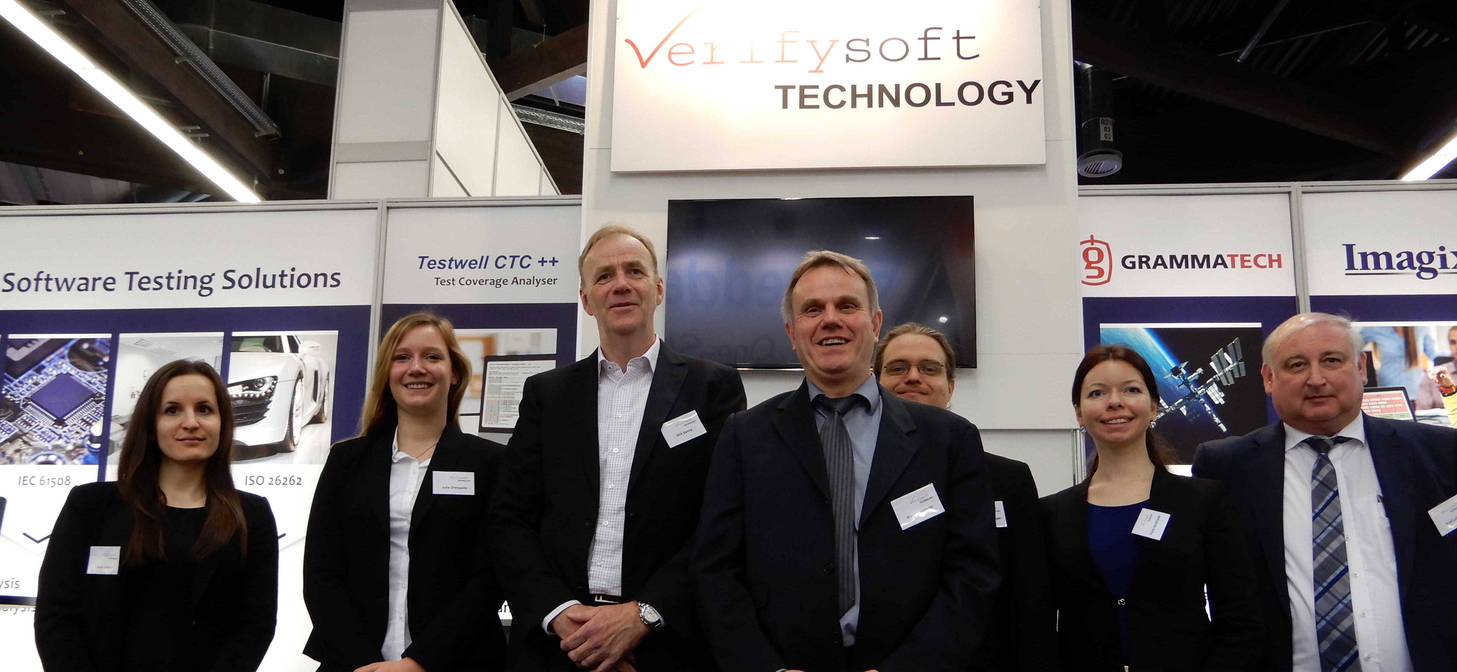 Verifysoft Embedded World 2017 Team at Nuremberg