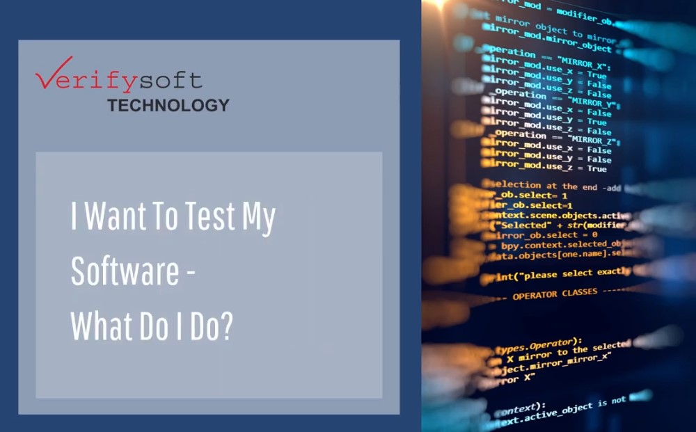 Want to test Software
