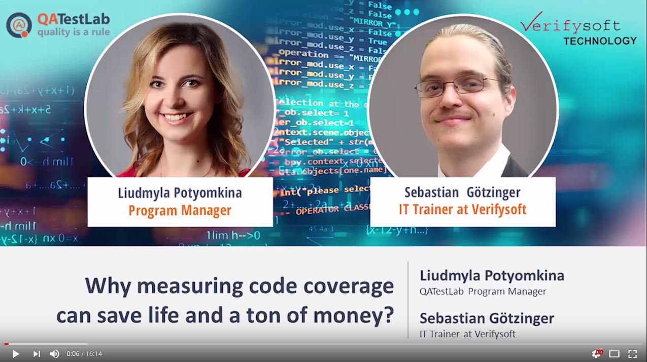 Why measuring Code Coverage can safe life and a ton of Money