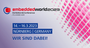 Embedded World - Wir sind dabei