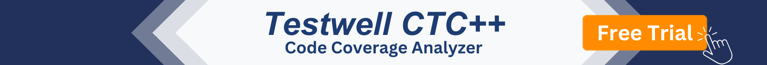 Testwell CTC++ Banner